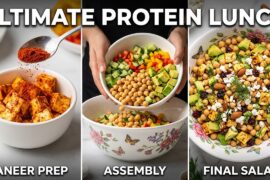 Chickpea Avocado Salad | Easy High Protein Lunch Recipe | 7/30