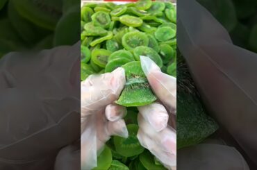 How China Makes Dried Kiwi Fruit