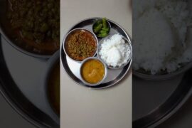 Simple & Healthy Gujarati Food for Lunch | Homemade Veg Thali