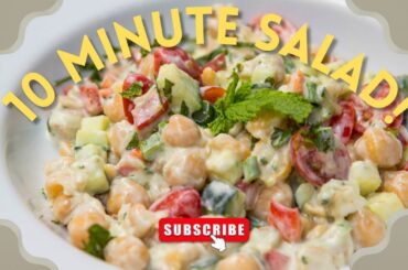 The BEST Chickpea Avocado Salad Recipe (Quick + Protein-Packed!)