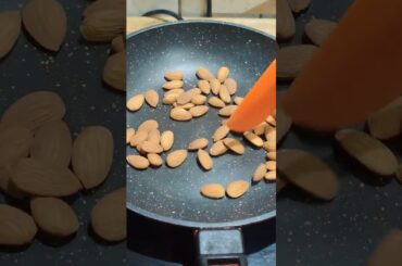 Roasted Badam | Roasted Almond | Healthy Snacks #shorts #viral #video #subscribe #food #trending