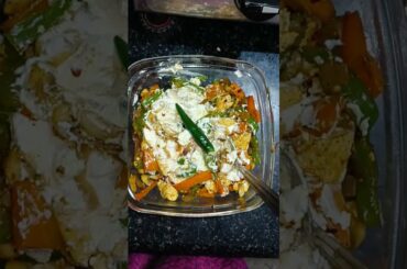 You Won’t Believe This Hung Curd Veggie SaladTasty Healthy Salad#saladlover#eatsimple #reels