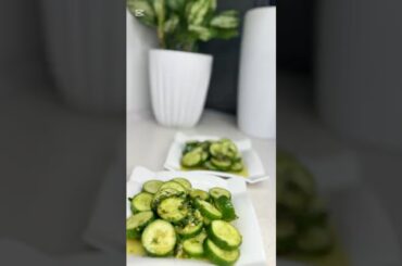 5-Minute Cucumber Salad | Quick & Easy Recipe // RAYANA FOOD @RAYANA-food  #shorts