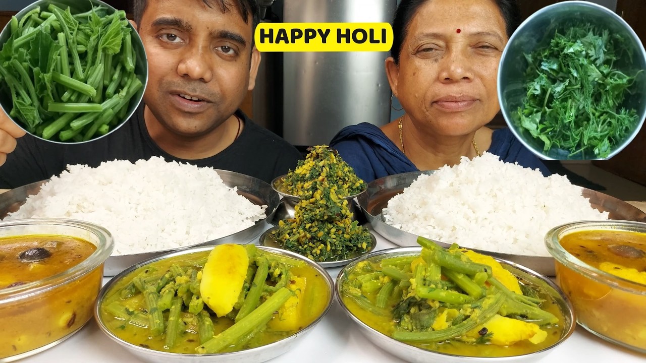 HOLI SPECIAL VEG HEALTHY FOOD RECIPE WITH EATING SHOW HOLI SPECIAL VEG HEALTHY FOOD RECIPE WITH EATING SHOW