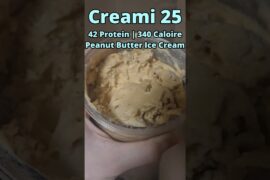 Low Calorie Peanut Butter Ice Cream that's worth making | Creami 25 #ninjacreami #protein #food
