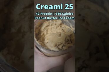 Low Calorie Peanut Butter Ice Cream that's worth making | Creami 25 #ninjacreami #protein #food