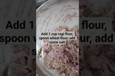 weight loss recipe # veg ragi adai #healthy