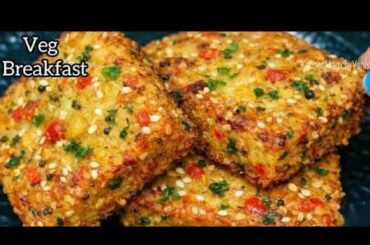 Busy Mornings? TRY this High Protein Veg breakfast Healthy for kids Lunch Box Recipe||