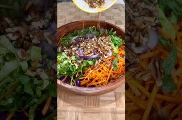 The Crunchy Fresh Salad Recipe | Easy Healthy Lunch Idea | Clean Eating Recipe