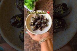 Dates chocolate recipe #healthysnacks #viral #shorts #youtubeshorts #snickers #ramadanrecipes #dates