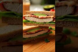 Healthy Chicken Sandwich Ideas You Can Make in 10 Minutes #shorts