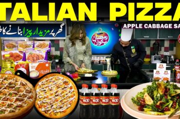 Tasty Italian Style Pizza - Apple Kale Salad | Easy Recipe | Ramzan Pakwaan | Discover Pakistan