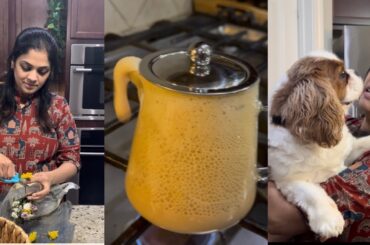 Tamil Evening Cooking Vlog | Healthy Dinner Recipes | Pakoda & Chapathi Combo