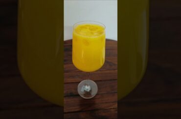 Healthy Orange Smoothie Recipe | Let's Make Orange Milkshake #shorts #orange #smoothie #healthy