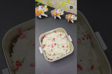 Curd Rice in School Lunch Box #shorts #lunchboxideas