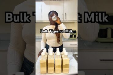 Large Quantity Tiger nut Milk | Healthy Tigernut Drink