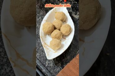Millet Powder Laddu in 10 Minutes | Healthy No-Sugar Sweet Recipe