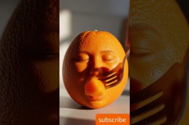 oreng eating orenge #shorts #trending #youtubeshorts #funny