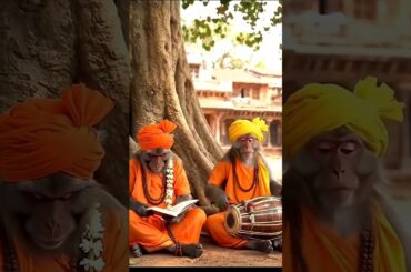 bandar bana pujari #shorts #youtubeshorts #trending #cute