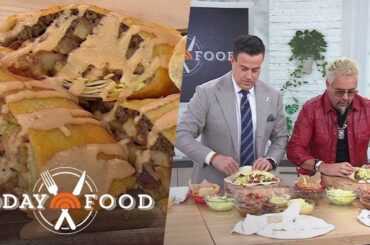 Guy Fieri Shares His Recipe for Bacon Cheeseburger Burrito