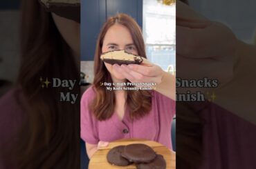 Healthy Peanut Butter Yogurt Bites (High Protein Frozen Snack!) #recipe #protien #snacks