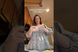 drop you healthy lunch ideas!