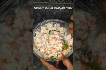 summer special healthy breakfast recipe #short #cooking #recipe #subscribe #shobha inti ruchulu