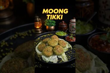 Crispy Moong Tikki Recipe | Healthy & Easy Evening Snack