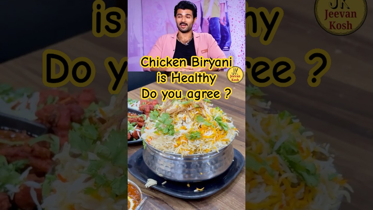 Rashmika n Vijay share love for eggs #vijaydevarakonda finds Chicken Biryani healthy do you agree? Rashmika n Vijay share love for eggs #vijaydevarakonda finds Chicken Biryani healthy do you agree?