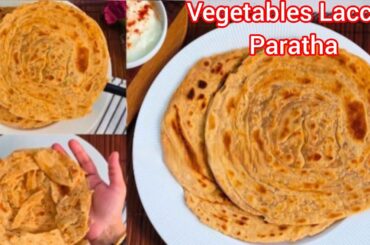 Looking for an Easy & Quick Veg Breakfast? Try This Healthy Laccha Paratha Recipe!
