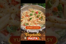 Pasta / white sauce / Breakfast / Dinner / Healthy Food / Kids snacks #shorts #food #eating #cooking