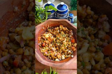 Healthy Chana Chaat, High Protein Recipe, Snack #snack #protein #healthy #recipe #viral #chaat #new