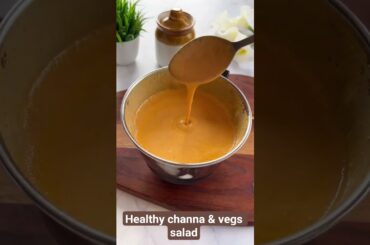 channa & veg salad #healthy #selfcare