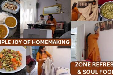 Bedroom Refresh & Simple Meals Of the Day | A Productive Day In a Life Of Indian Homemaker