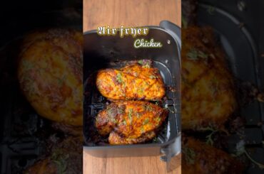 Juicy Air Fryer Chicken Breast | Easy & Healthy Recipe #shorts #chicken #chickenbreast