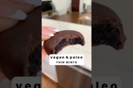 Healthy (vegan) Girl Scout Thin Mint Cookies!
