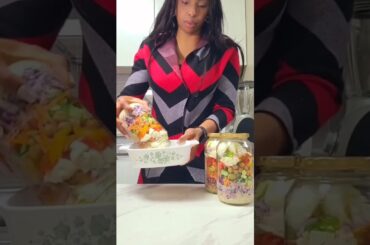 Quick Dinner Prep.High in  Protein &Fiber Low carbs #healthyfood#rapidweightloss#shorts#saladrecipes