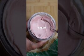 Strawberry Protein Ice Cream 37g Protein #protein #healthy #food #icecreamrecipe