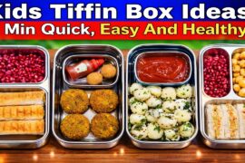5 Min Kids Tiffin Box Ideas | Quick And Healthy | Healthy Lunch Box Recipes