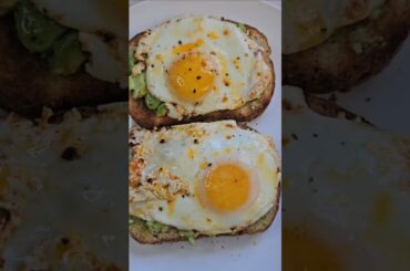 High-Protein Breakfast That Actually Tastes Good #AvocadoToast #EasyRecipe #MorningFood