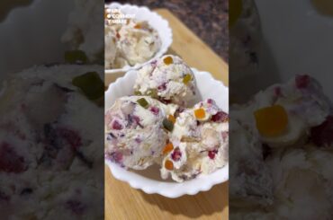 Amritsari Fruit Ice Cream | Easy & Healthy Dessert | Amritsar Street special Recipe #viral #shorts