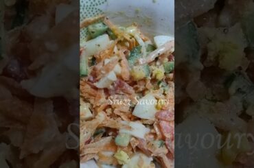 Healthy Salad | Veg Salad with Egg #shorts #shortsfeed #youtubeshorts