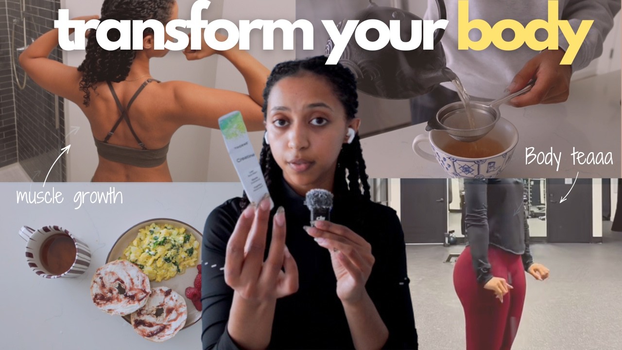 Healthy habits that’s transforming my body | Meals to gain muscle, gym routine, & wellness routine | Healthy habits that's transforming my body | Meals to gain muscle, gym routine, & wellness routine |