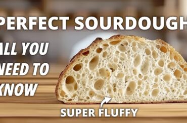 Your First Sourdough Bread (FULL COURSE in 30 minutes)
