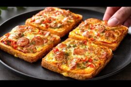 This BreakfastRecipe  Is So Easy To Make! | Easy Bread & Egg Breakfast |5 minute breakfast ideas