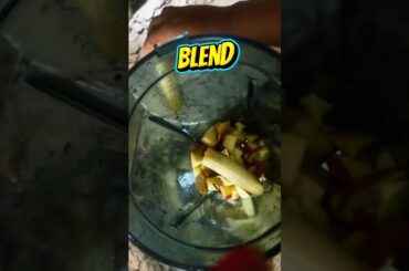 Banan+Dates+Apples+Milk |Healthy Weight Gain & Brain Boosting Drink