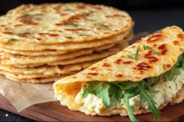 HIGH PROTEIN FLATBREAD! No Wheat, No Carbs, All Flavor