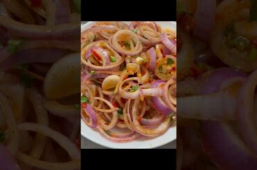 Laccha Pyaaz Salad Recipe ||Follow for more amazing recipes ||Cooking with Rehaba#trending