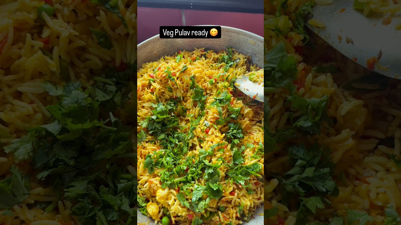 Healthy Veg Pulav #vegpulao #vegpulaorecipe #recipes #cooking #food #homemade #quickrecipe #healthy Healthy Veg Pulav #vegpulao #vegpulaorecipe #recipes #cooking #food #homemade #quickrecipe #healthy
