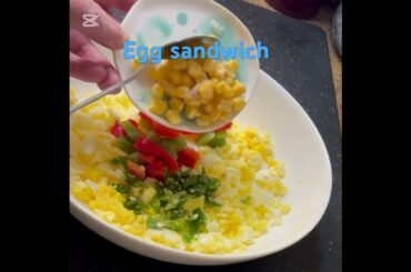 Egg Sandwich Recipe_Egg Sandwich Easy _5 Minute Breakfast _Sandwich Recipe At Home_Homemade Sandwich